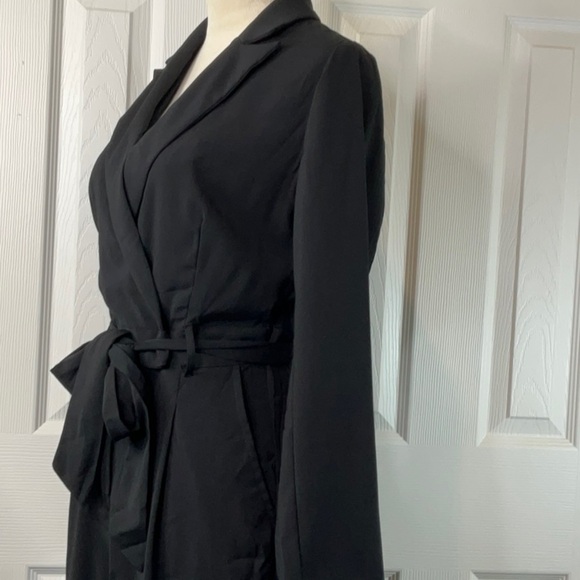 A New Day - Women's Long Sleeve Wrap Front Jumpsuit Size XS - Picture 7 of 16